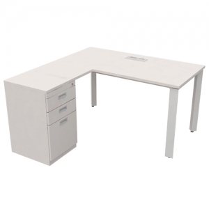 Bàn hộc liền lượn trái TV1414SL1-L