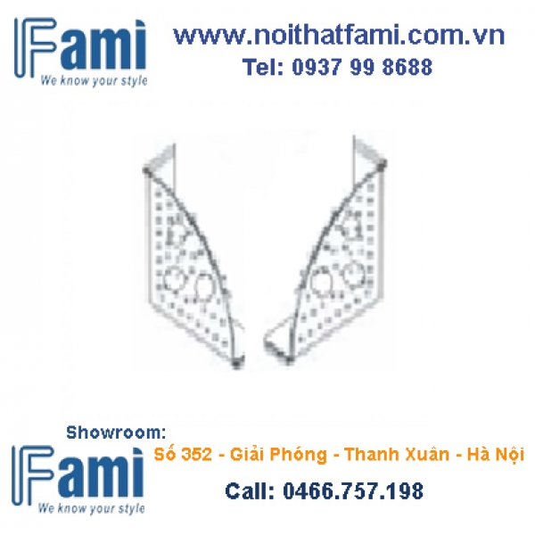 Giá đỡ tủ treo S6